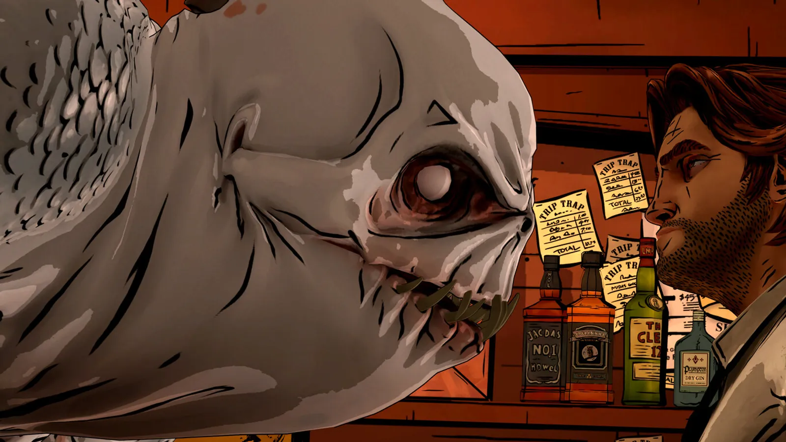 Nerissa in the Puddin' n Pie, before the case turns